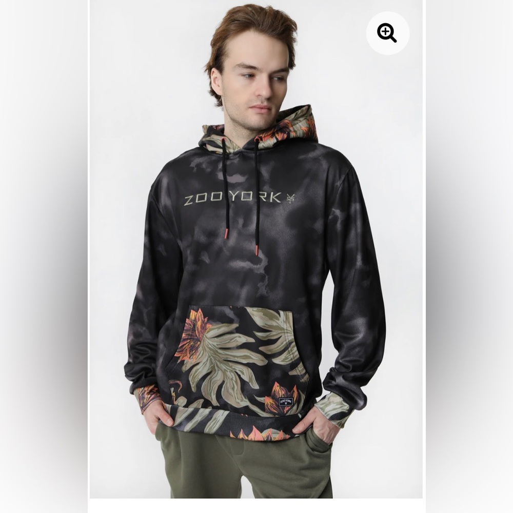 Zoo York Tropical Print Hoodie